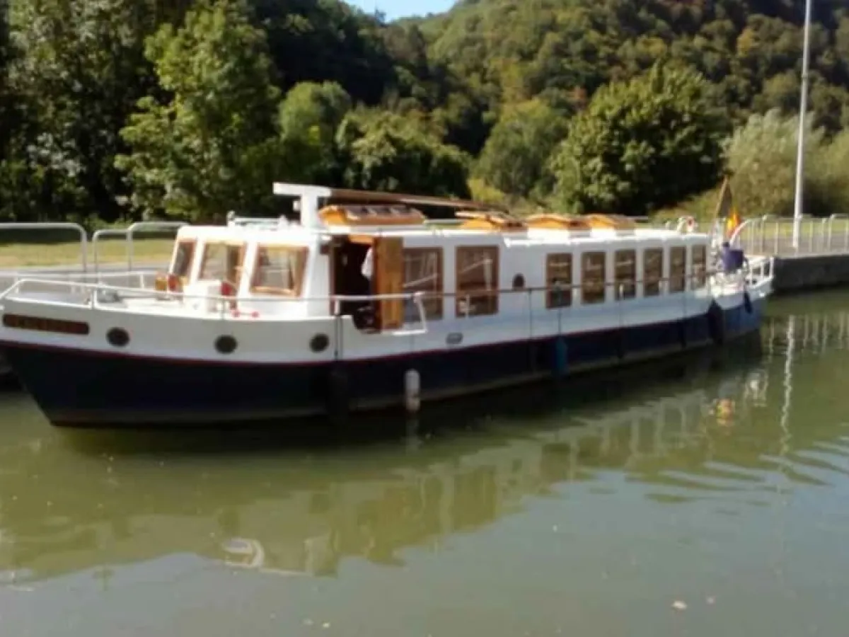 Steel Motorboat Riverboat 1413