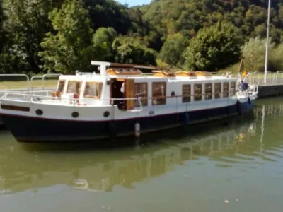 Steel Motorboat Riverboat 1413 Photo 14