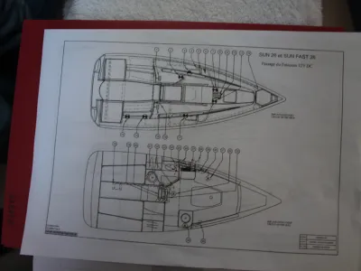 Polyester Voilier Jeanneau Sun Way 29 Photo 36