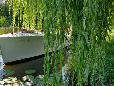 Steel Sloop Klassieke Autoboot Photo 7
