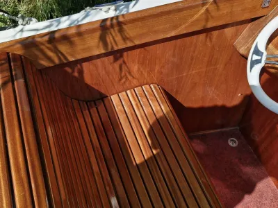 Steel Sloop Klassieke Autoboot Photo 13
