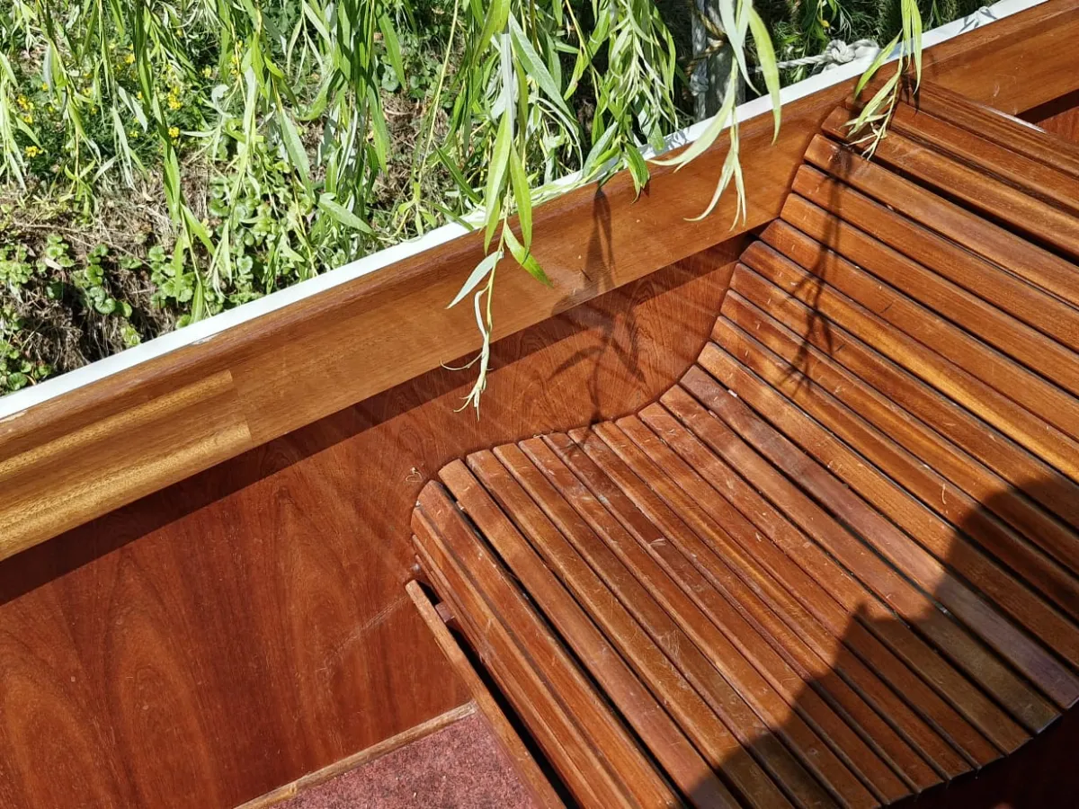 Steel Sloop Klassieke Autoboot