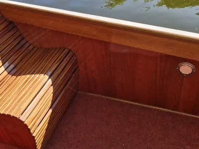 Steel Sloop Klassieke Autoboot Photo 18