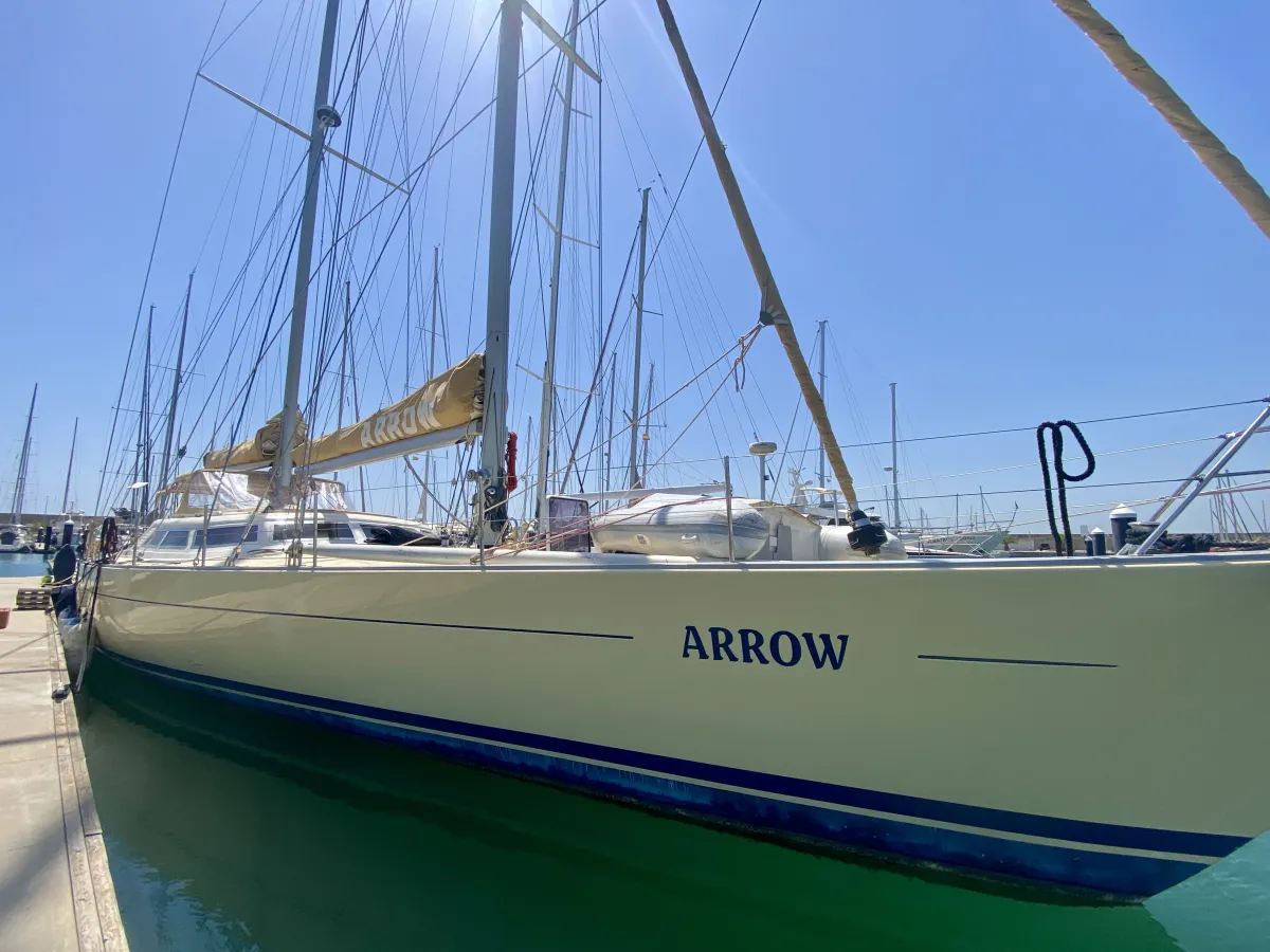 Polyester Sailboat Ocean 80