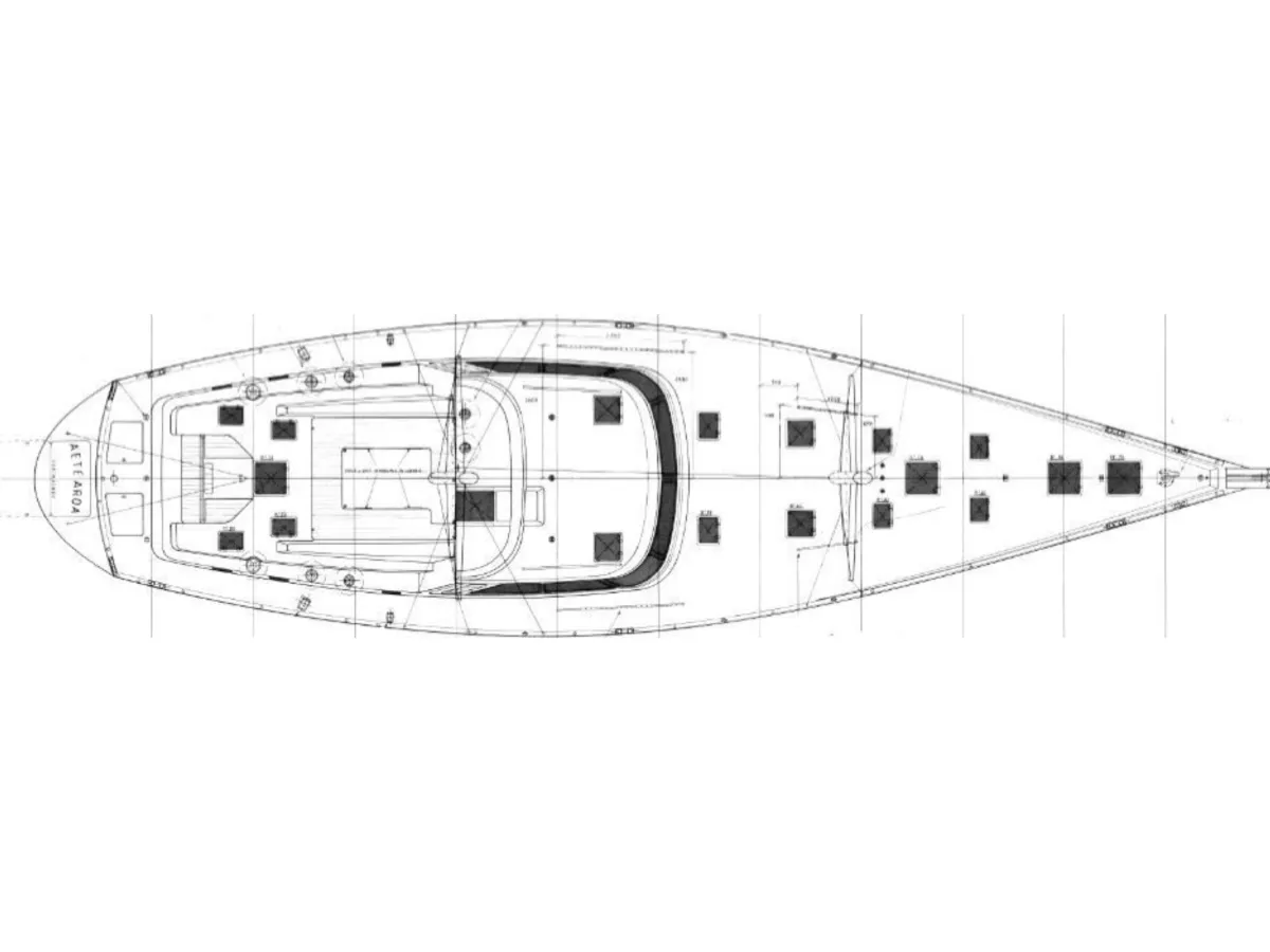 Polyester Sailboat Ocean 80