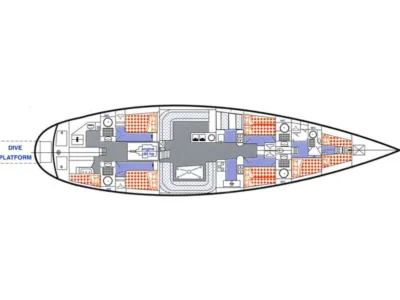 Polyester Sailboat Ocean 80 Photo 64