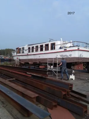 Staal Motorboot Rivierboot 1413 Foto 19