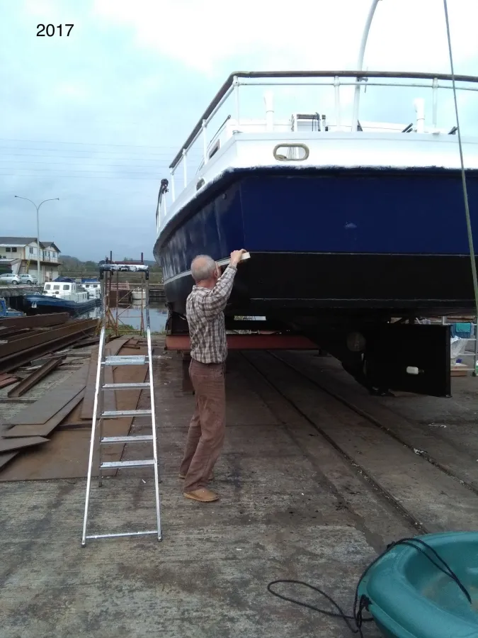 Staal Motorboot Rivierboot 1413