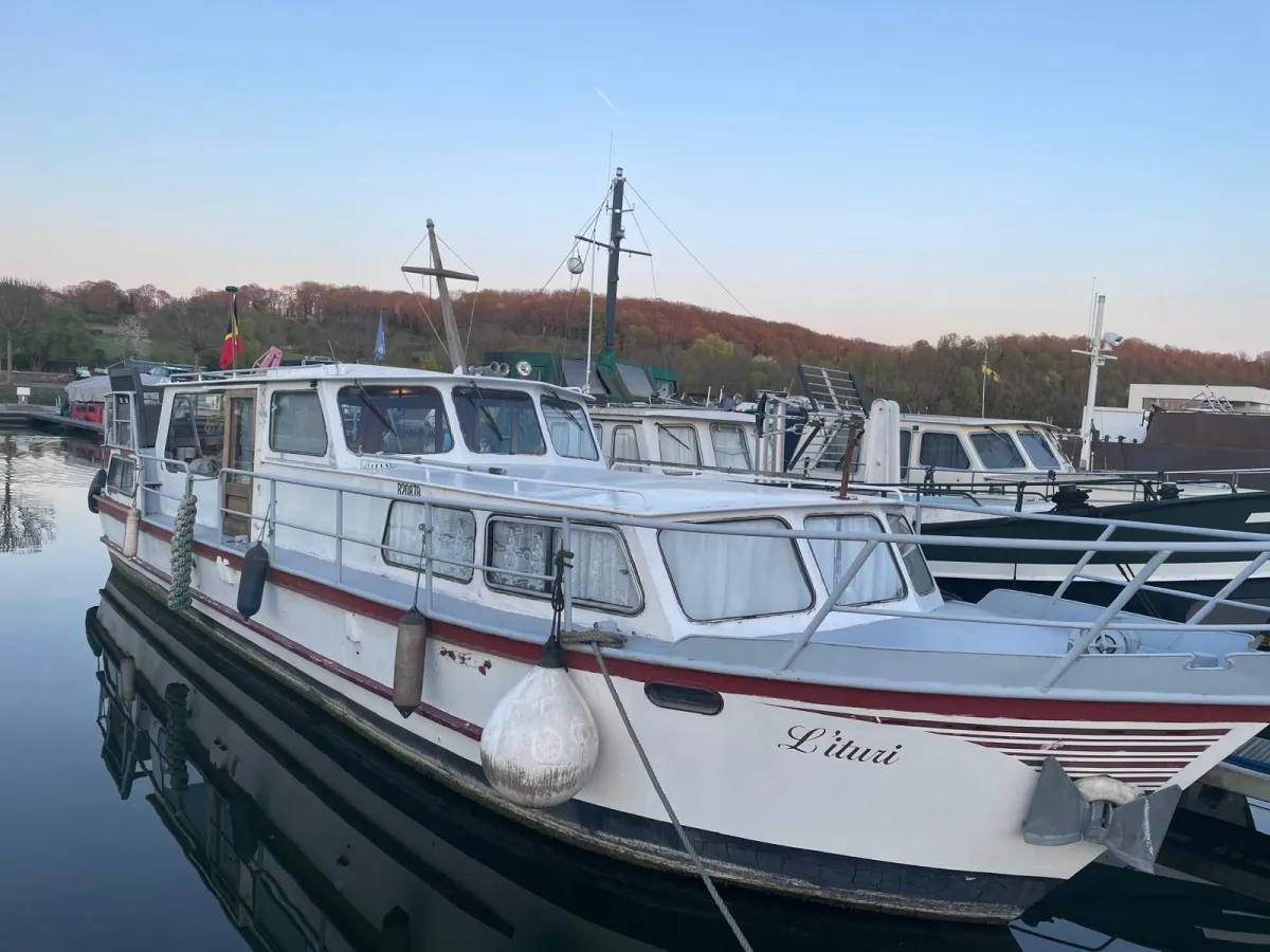 Steel Motorboat Motor cruiser 1235