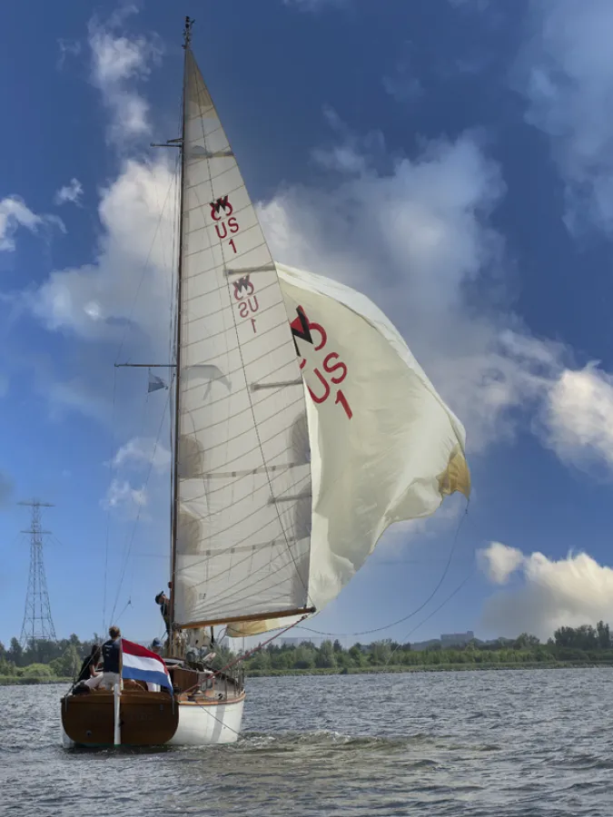 Wood Sailboat Warner Sloep