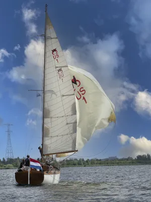 Wood Sailboat Warner Sloep Photo 3