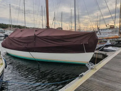 Wood Sailboat Warner Sloep Photo 2