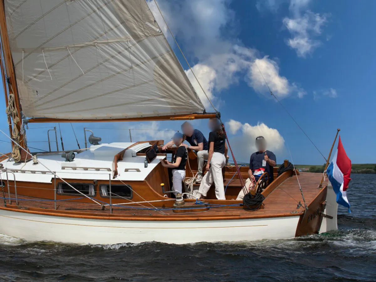 Wood Sailboat Warner Sloep
