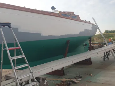 Wood Sailboat Warner Sloep Photo 20