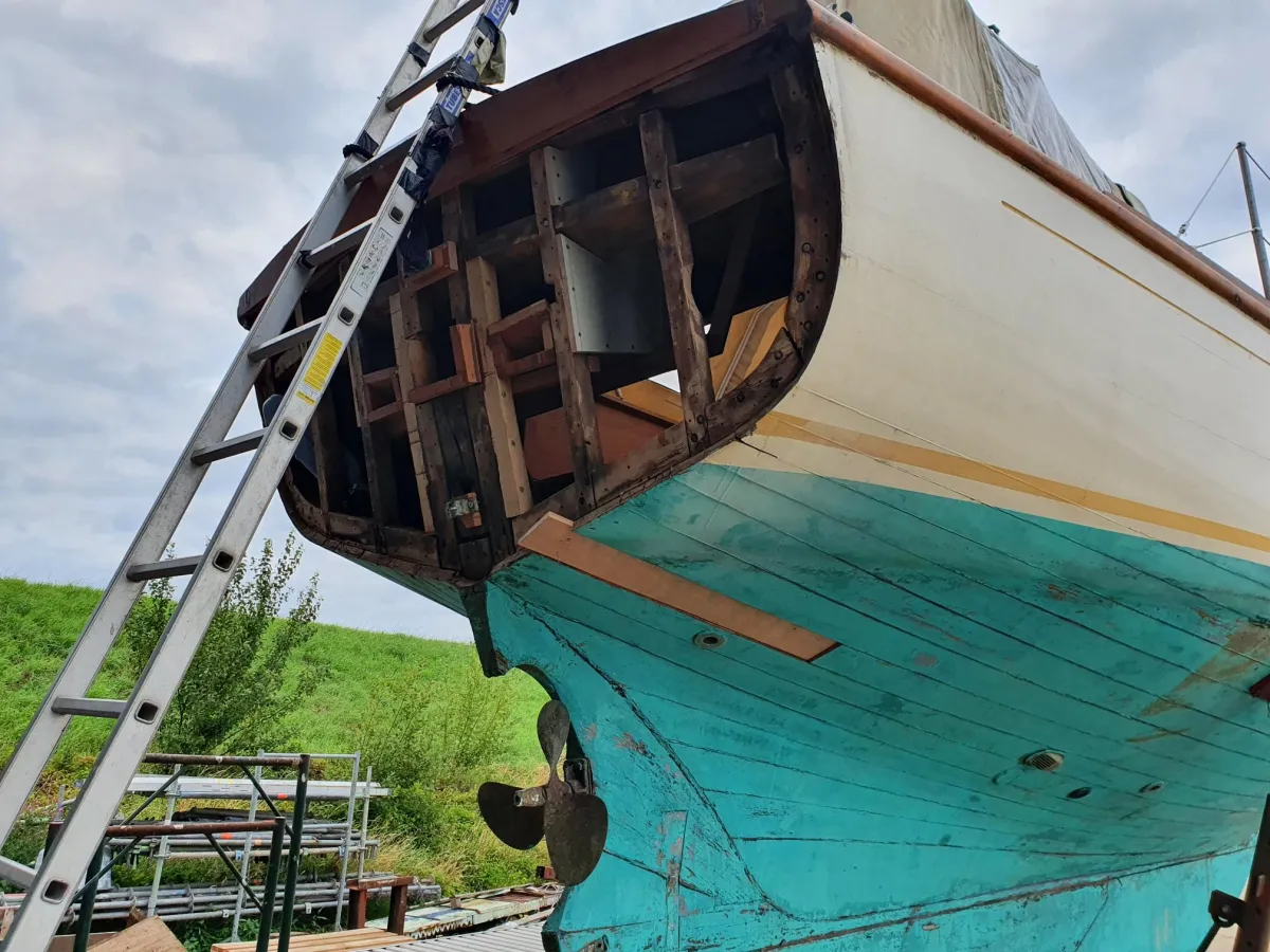 Wood Sailboat Warner Sloep