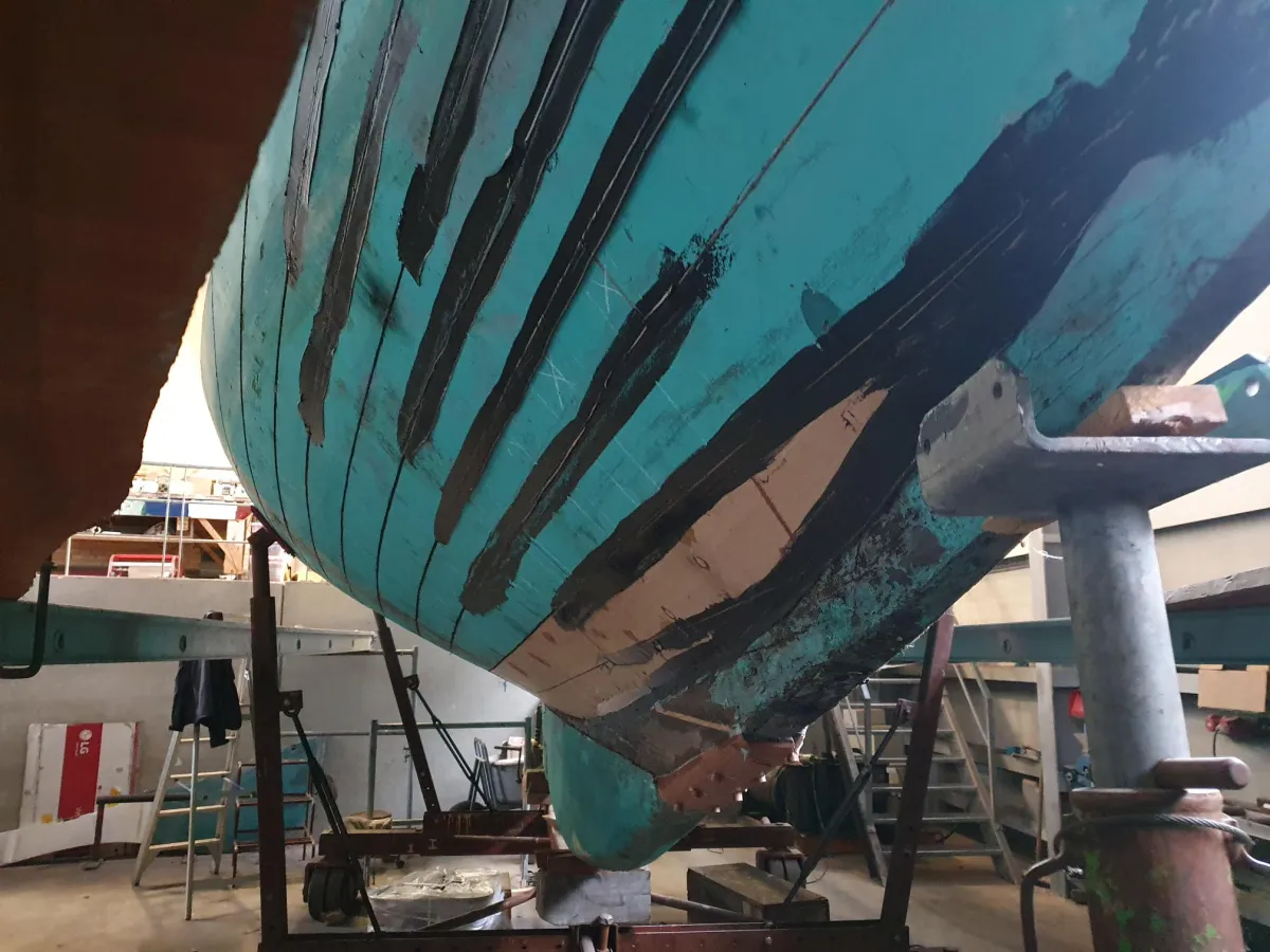 Wood Sailboat Warner Sloep