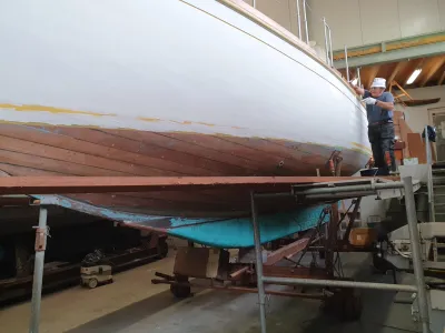 Wood Sailboat Warner Sloep Photo 28