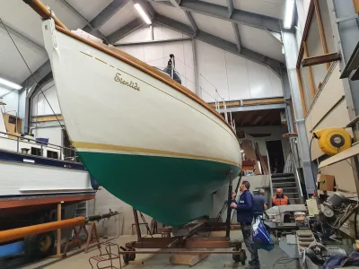 Wood Sailboat Warner Sloep Photo 34