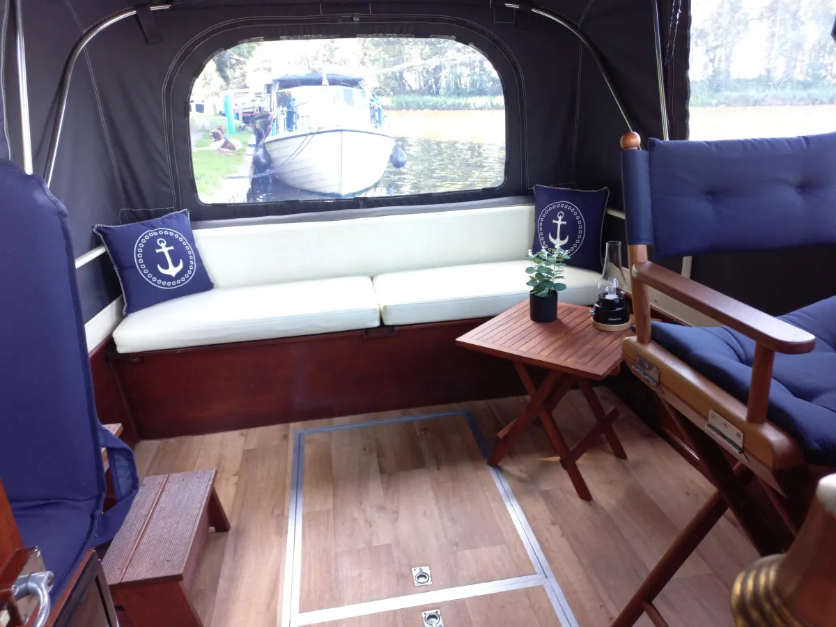 Stahl Motorboot Aquanaut 705 Cabrio