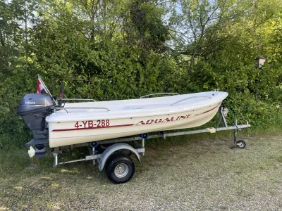 Polyester Open motorboot Aqualine 360 Foto 1