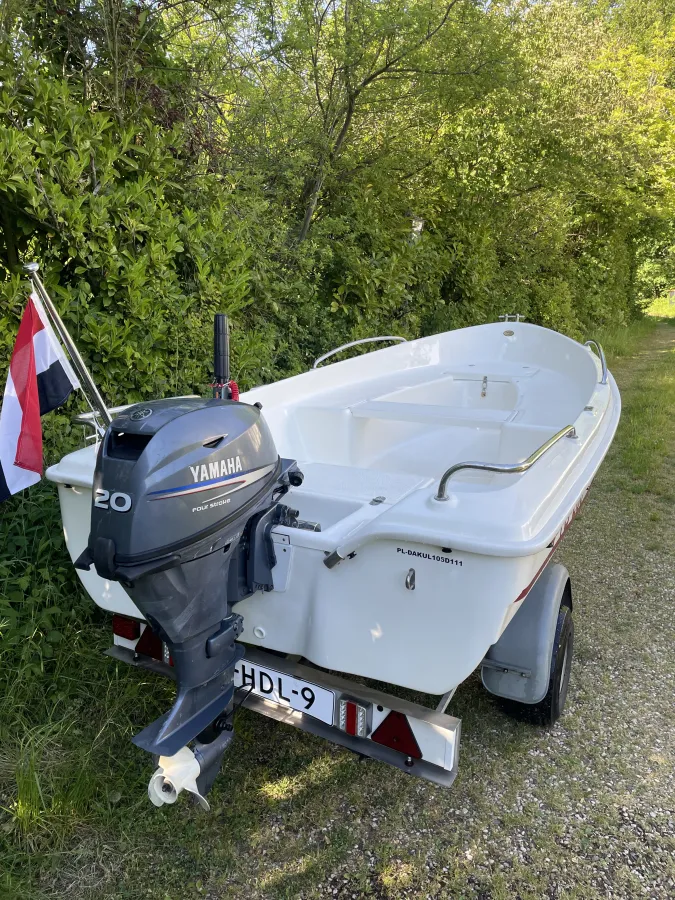 Polyester Open motorboot Aqualine 360