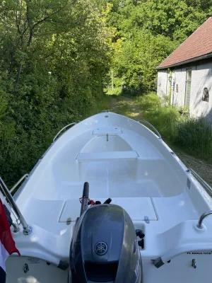 Polyester Open motorboot Aqualine 360 Foto 3