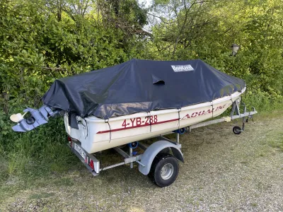 Polyester Open motorboot Aqualine 360 Foto 26