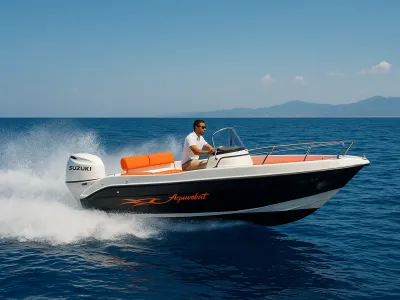 Polyester Bateau rapide Aquabat Sport line 21 Photo 9