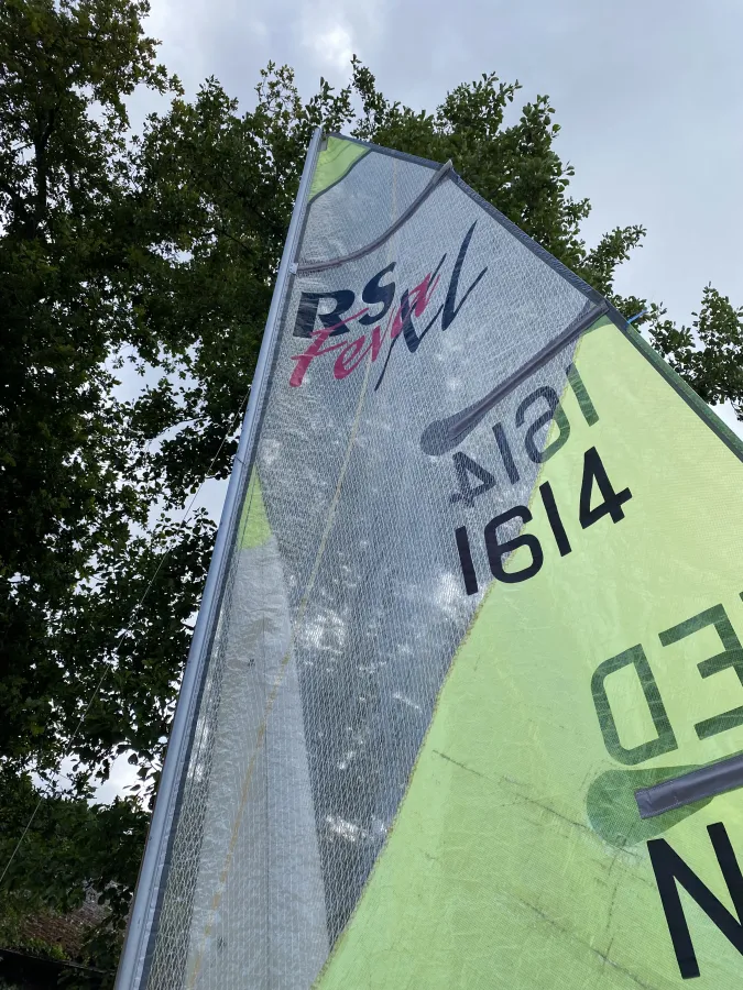 Polyester Open zeilboot RS Feva