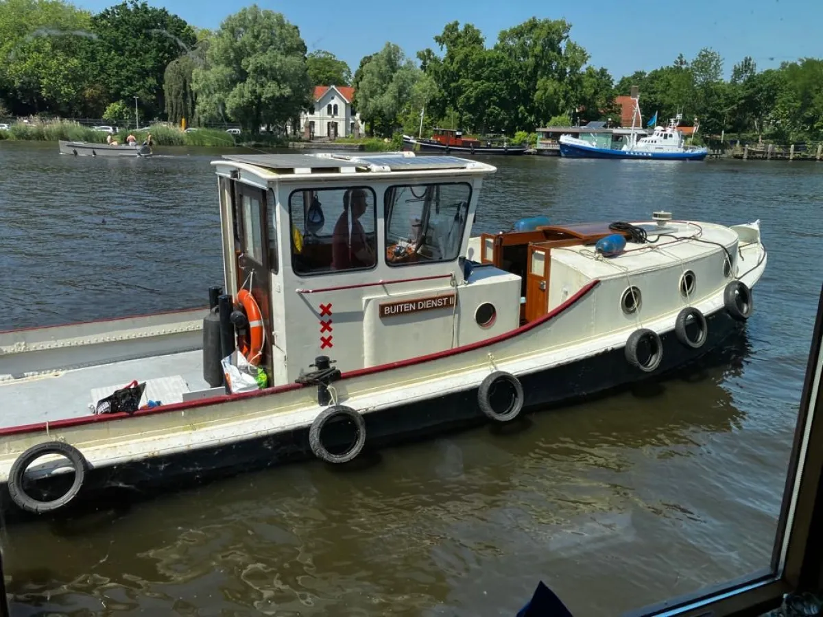 Steel Motorboat Tugboat 1200