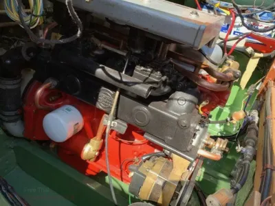 Polyester Motorboot Coronet 27 Seafarer Foto 11