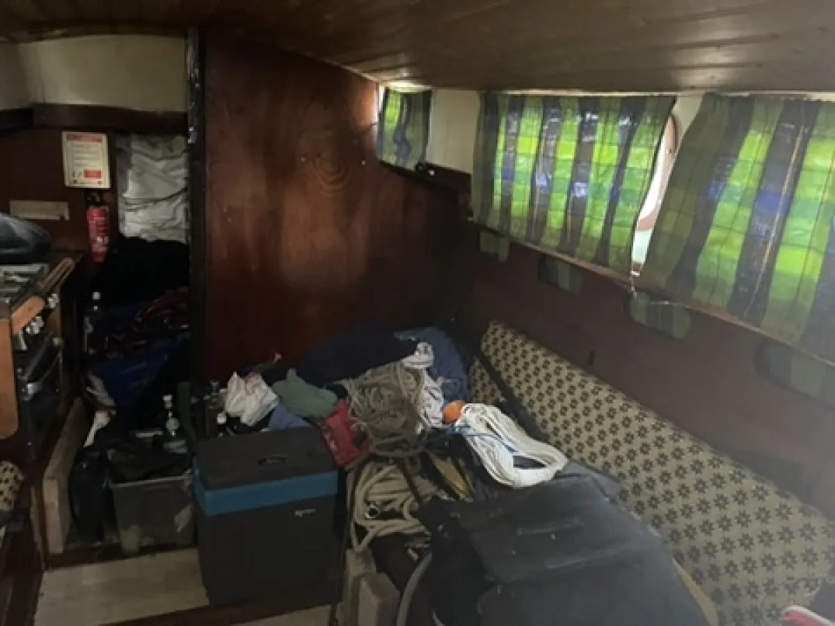 Steel Budgetboat Cabin sailboat 900