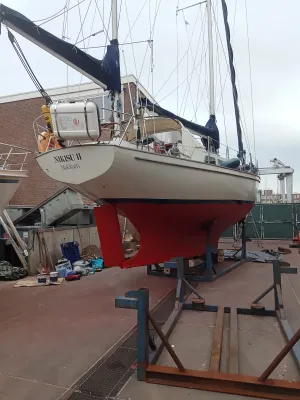 Polyester Sailboat Holman & Pye Bowman 36 Photo 2