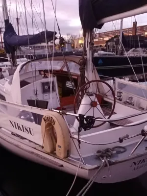Polyester Sailboat Holman & Pye Bowman 36 Photo 11