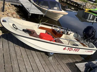 Polyester Open motorboot Boston Whaler 11ft Photo 8