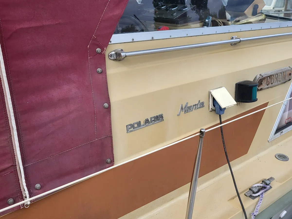 Polyester Motorboat Polaris Manta HT