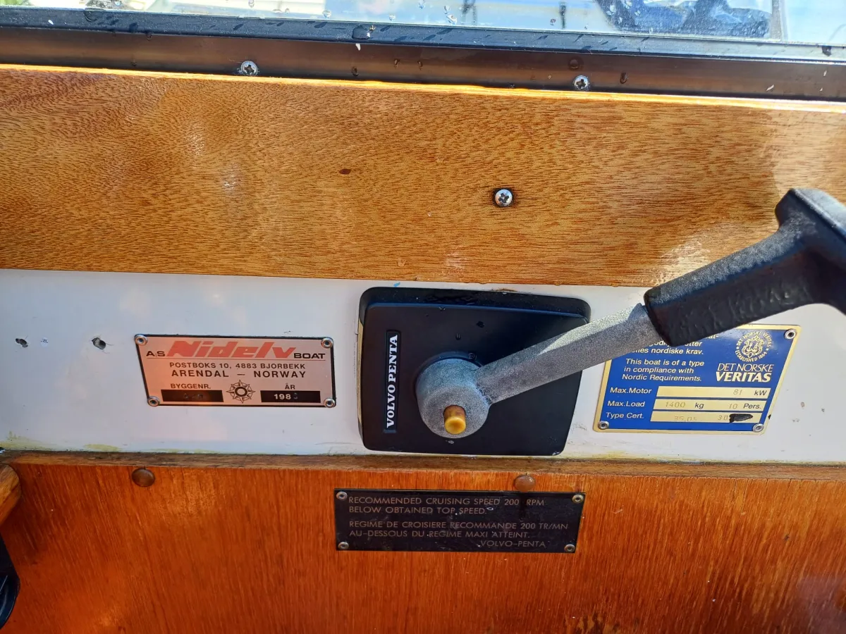 Polyester Motorboat Nidelv 26AC