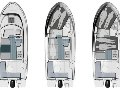 Polyester Motorboat Janmor 700 Photo 13