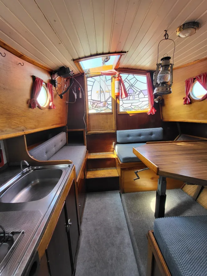 Steel Motorboat Huitema Zeeschouw 800