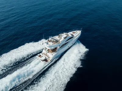 Verbundwerkstoff Motorboot Sunseeker Manhattan 56 Foto 1