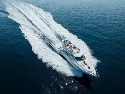 Verbundwerkstoff Motorboot Sunseeker Manhattan 56 Foto 5
