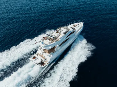 Verbundwerkstoff Motorboot Sunseeker Manhattan 56 Foto 3