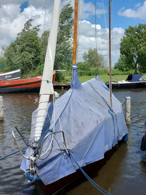 Wood Sailboat Van de Stadt Primaat Photo 9