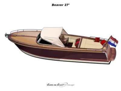 Wood Speedboat Beaver Sundeck 27 Photo 15