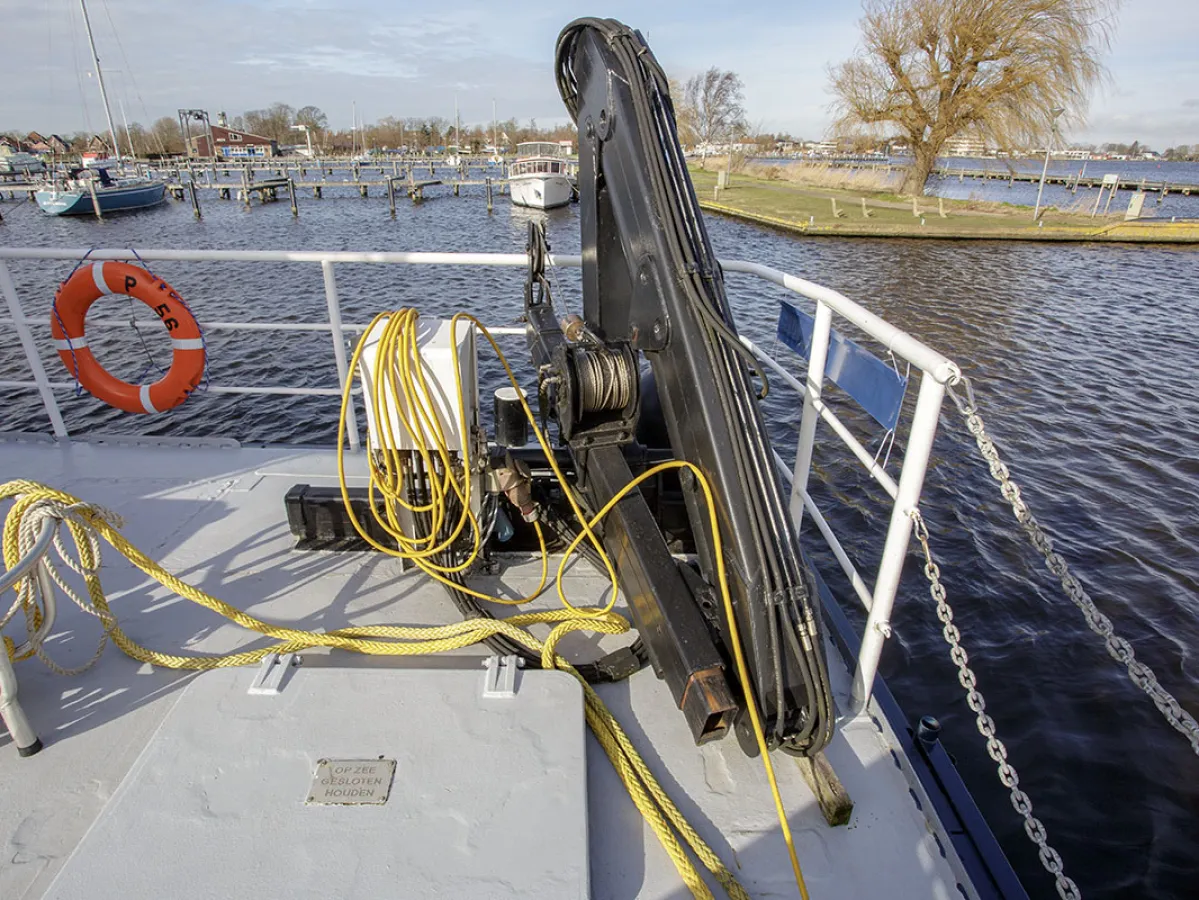 Steel Motorboat Patrol boat 2300