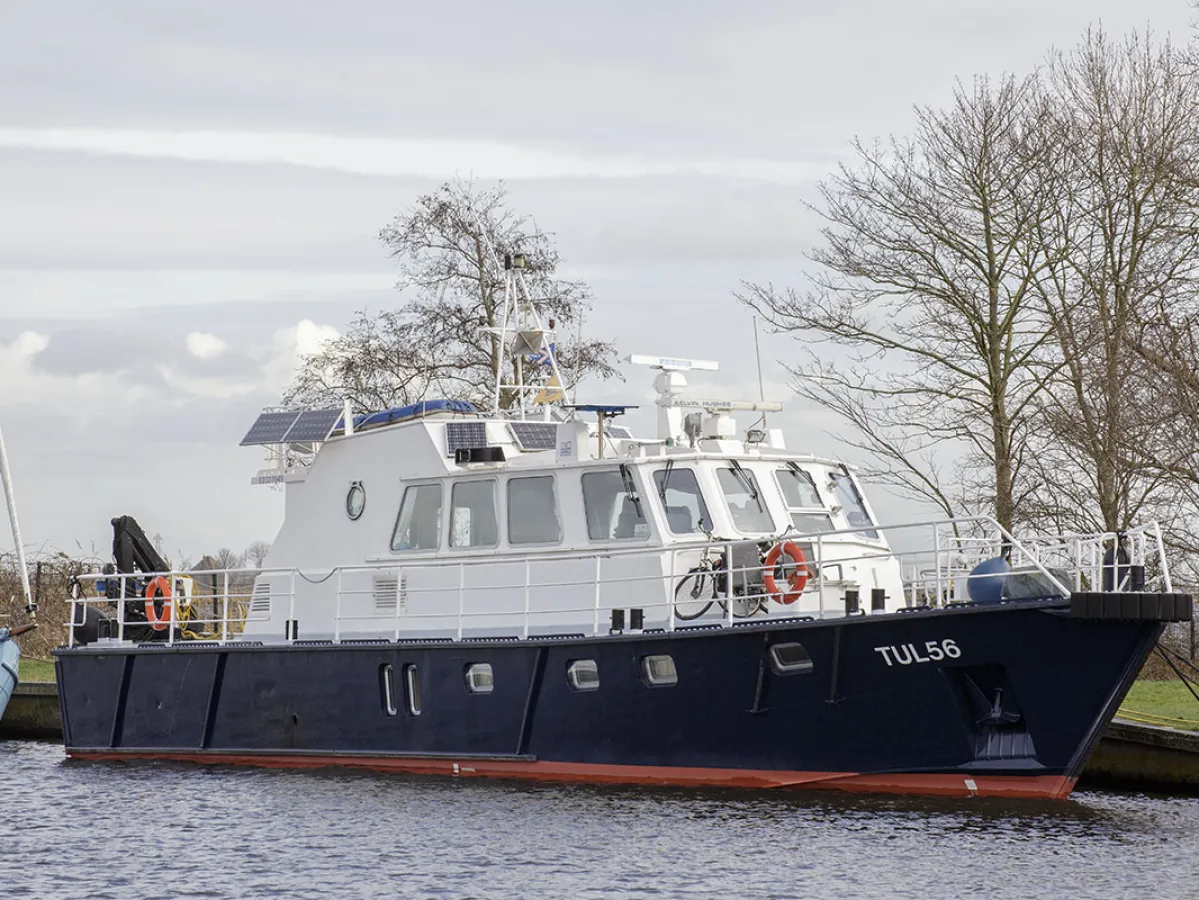 Steel Motorboat Patrol boat 2300