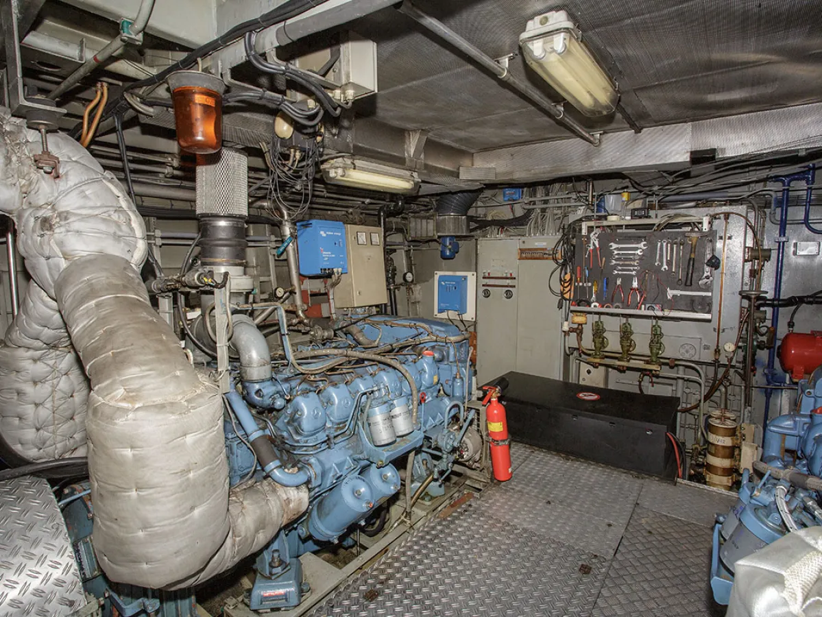 Steel Motorboat Patrol boat 2300