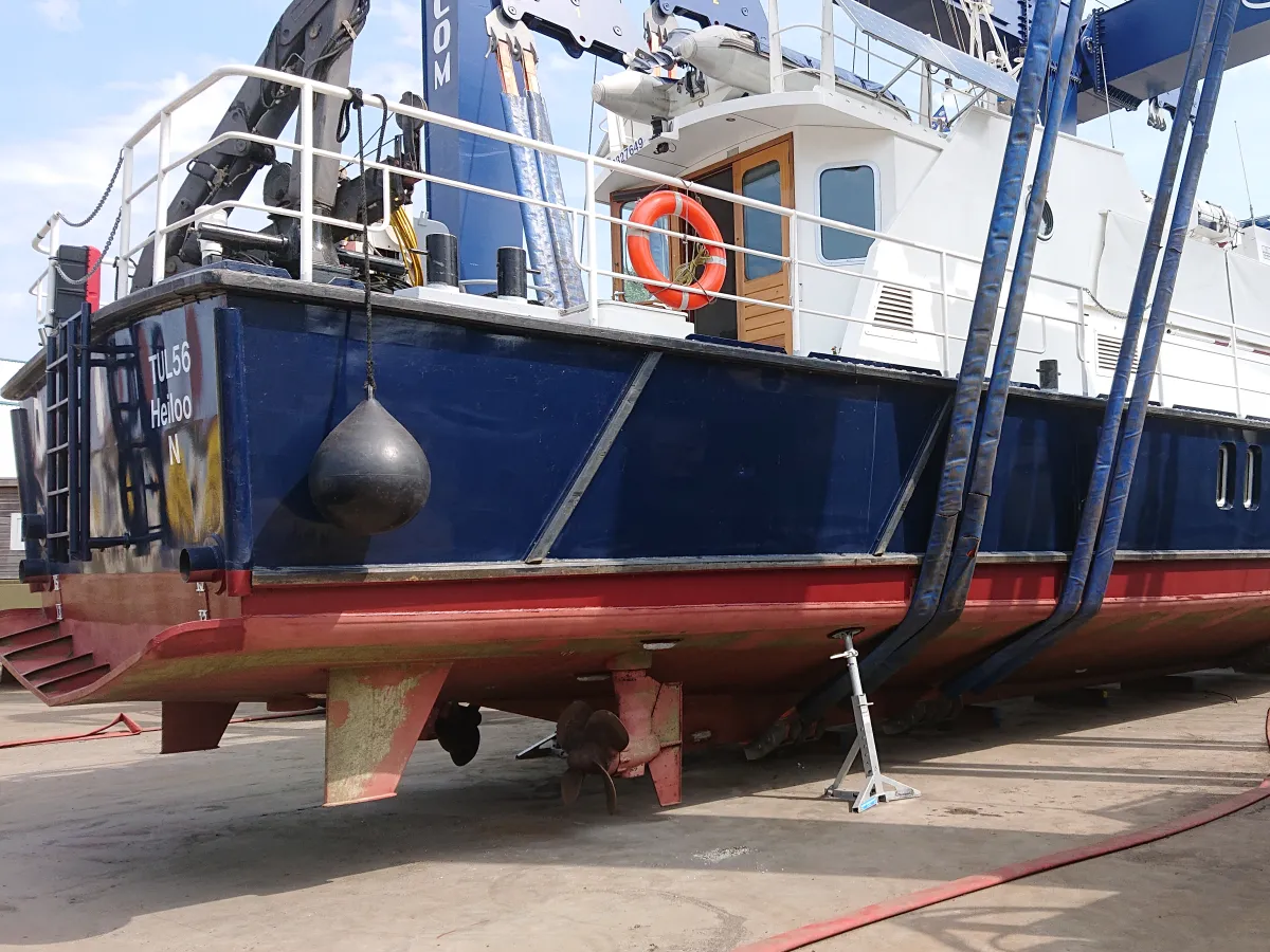 Steel Motorboat Patrol boat 2300