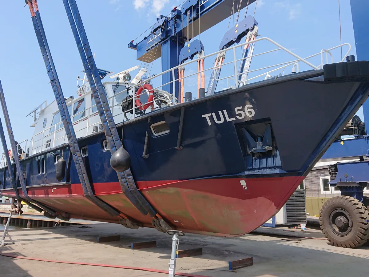 Steel Motorboat Patrol boat 2300