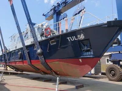 Steel Motorboat Patrol boat 2300 Photo 86